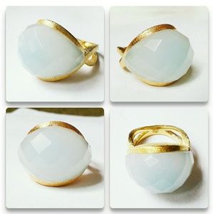 Price Drop! New Rivka Friedman 18k Clad Ring